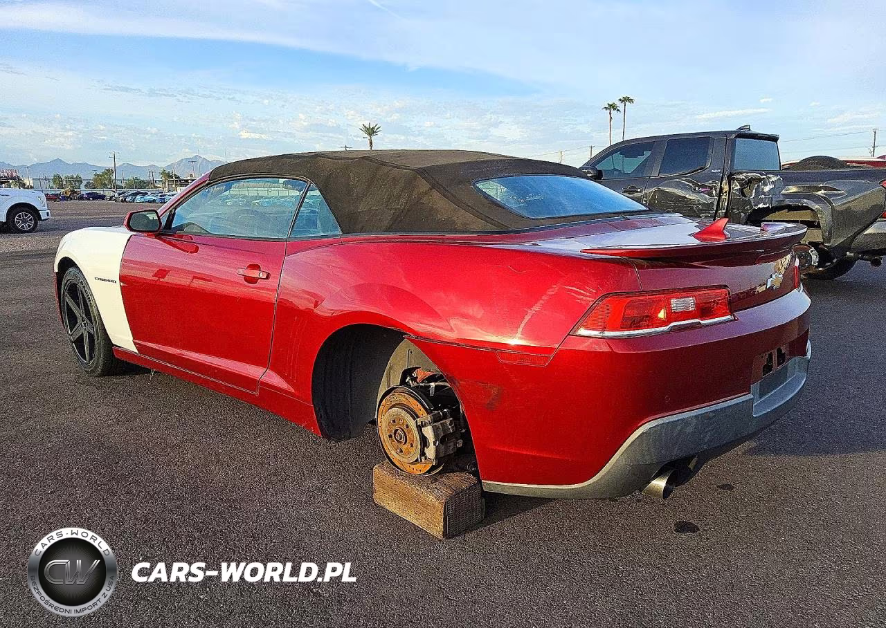 2014 Chevrolet Camaro Lt VIN:2G1FB3D30E9188048 - 2