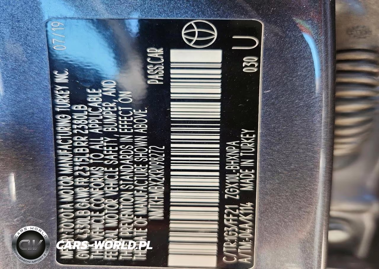 2019 Toyota C-Hr Xle VIN:NMTKHMBX2KR098272 - 12