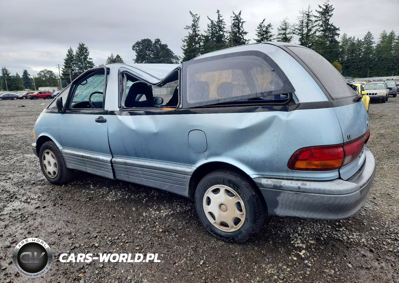 1992 Toyota Previa Le VIN:JT3AC12R6N1009823 - 2