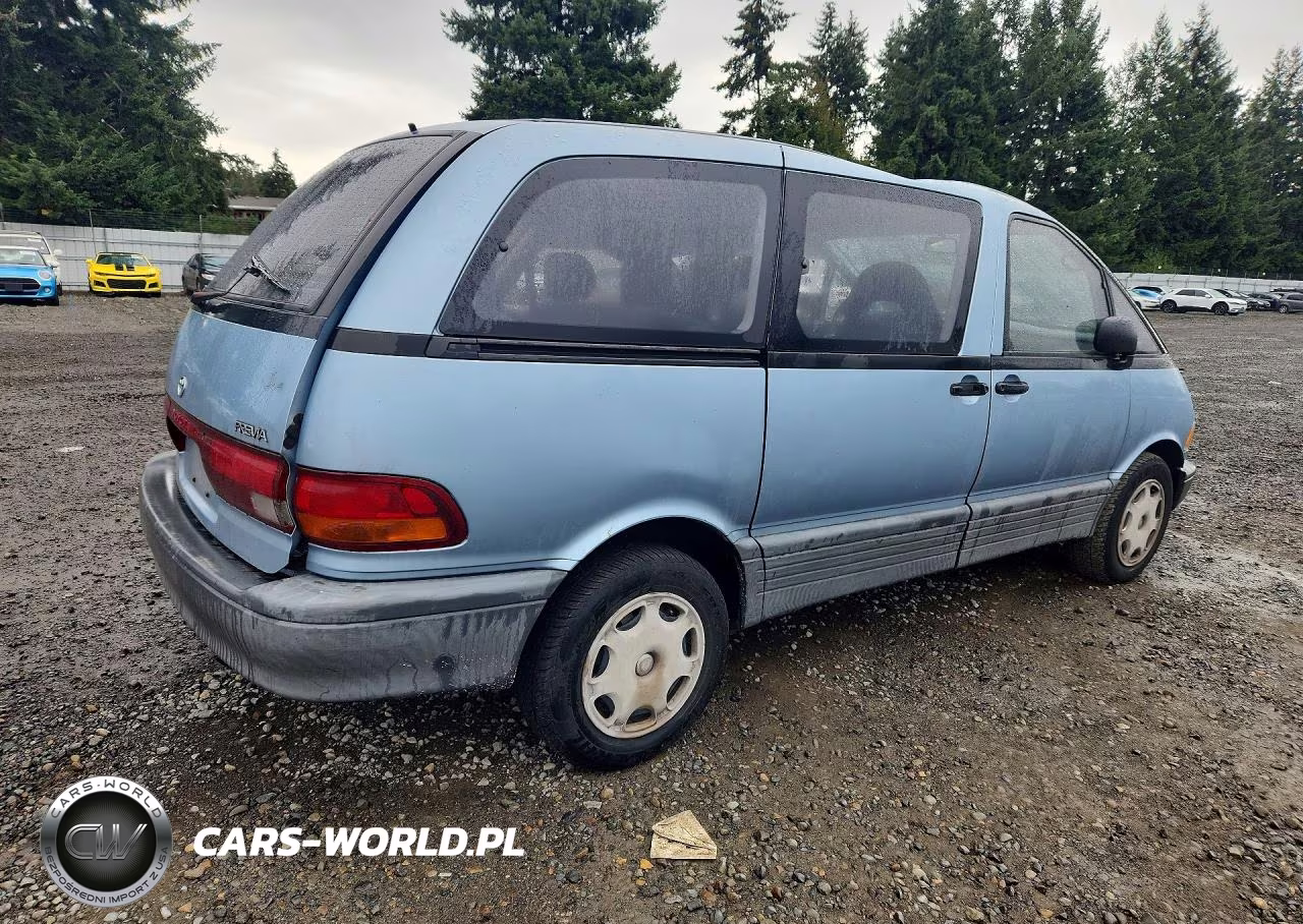 1992 Toyota Previa Le VIN:JT3AC12R6N1009823 - 3