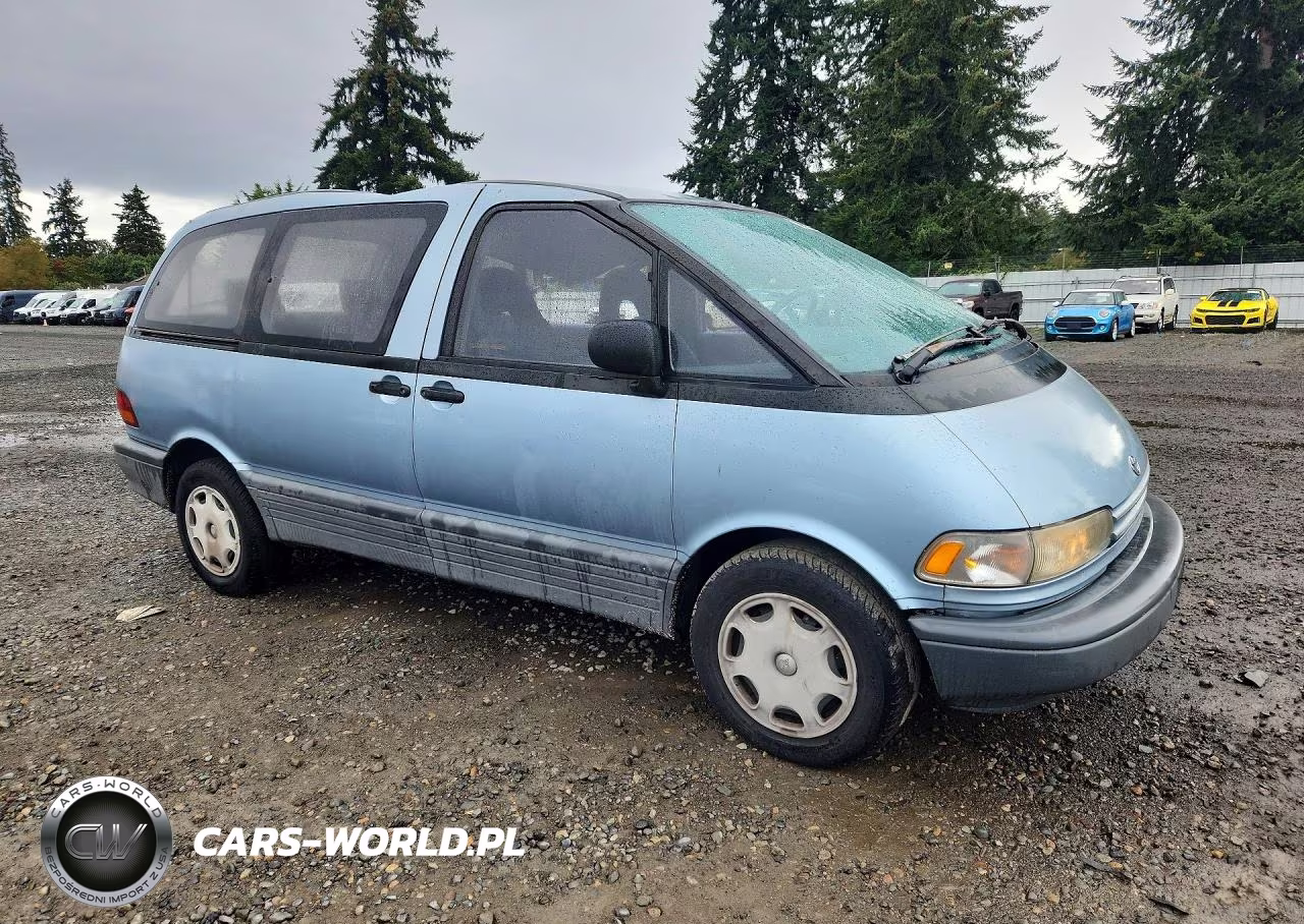 1992 Toyota Previa Le VIN:JT3AC12R6N1009823 - 4