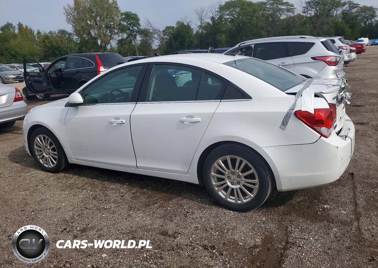 2012 Chevrolet Cruze Eco VIN:1G1PK5SC1C7119791 - 2