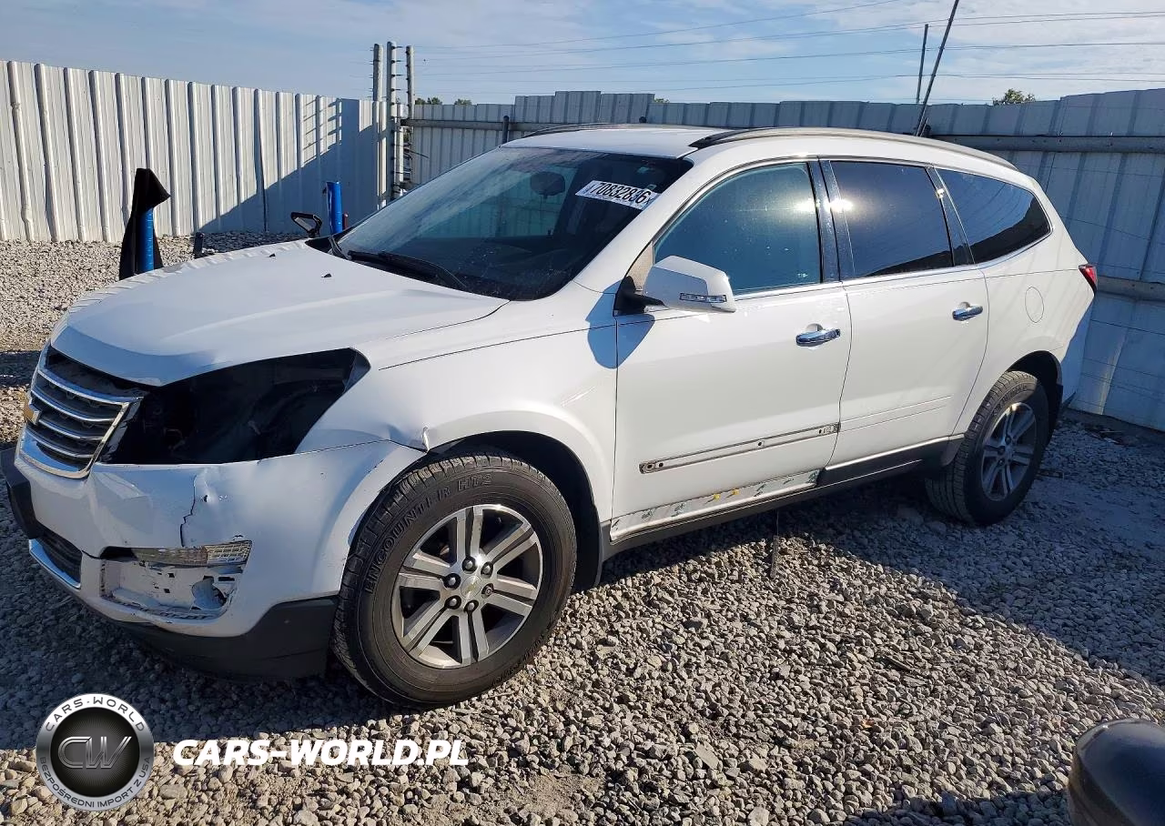 2017 Chevrolet Traverse Lt VIN:1GNKRGKD2HJ130057 - 1