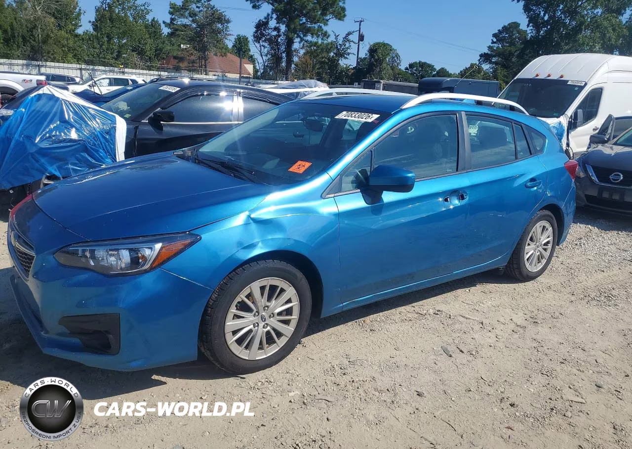 2018 Subaru Impreza Premium Plus VIN:4S3GTAD68J3712749 - 1