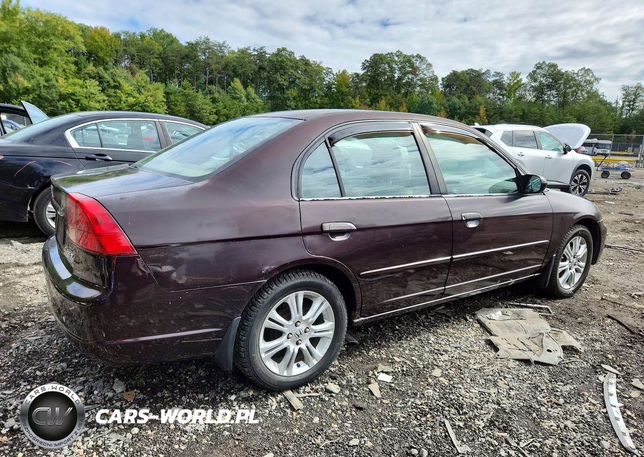 2001 Honda Civic Lx VIN:2HGES165X1H511271 - 3