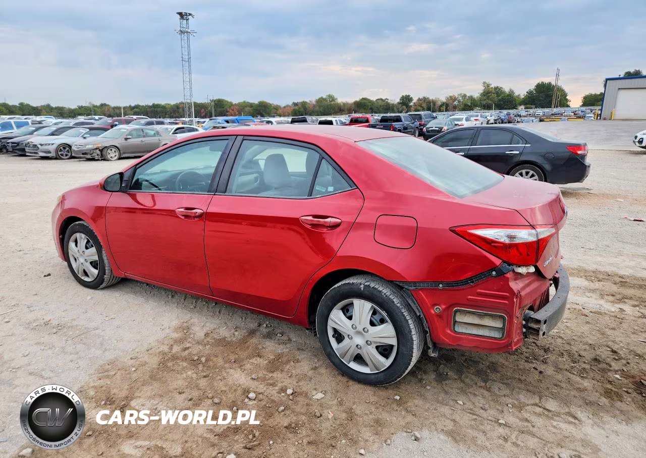 2015 Toyota Corolla Le VIN:2T1BURHEXFC328445 - 2