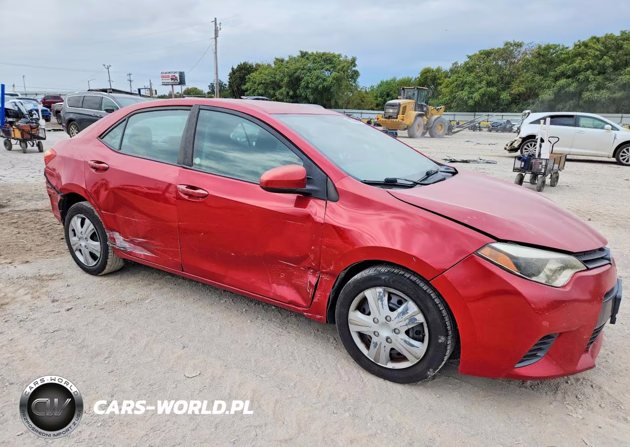 2015 Toyota Corolla Le VIN:2T1BURHEXFC328445 - 4