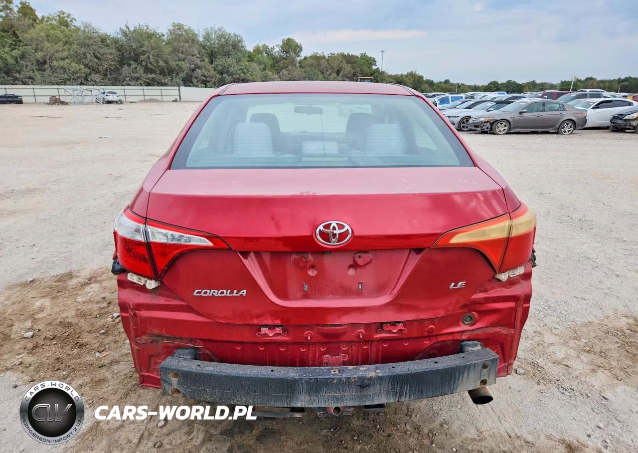2015 Toyota Corolla Le VIN:2T1BURHEXFC328445 - 6