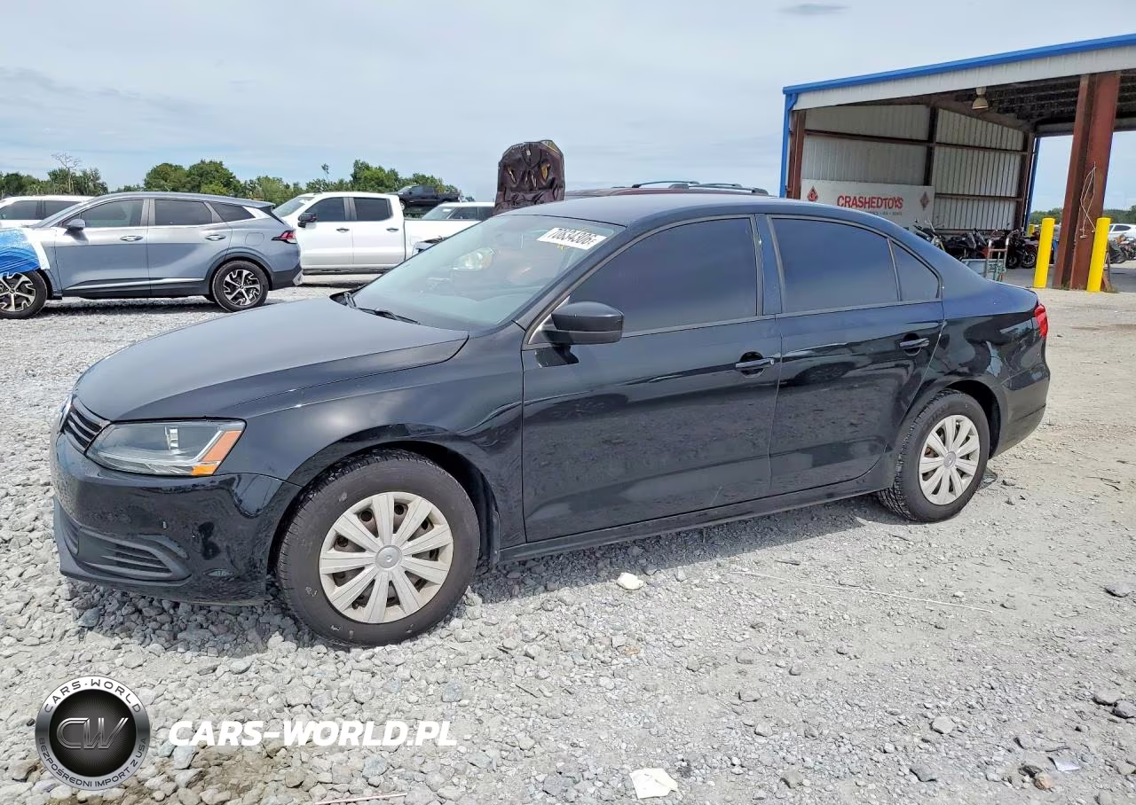 2014 Volkswagen Jetta Base VIN:3VW2K7AJ8EM367443 - 1
