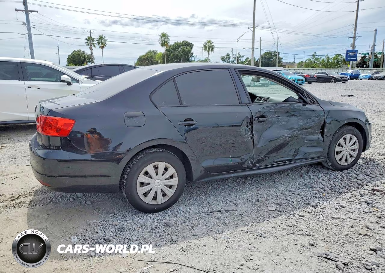 2014 Volkswagen Jetta Base VIN:3VW2K7AJ8EM367443 - 3