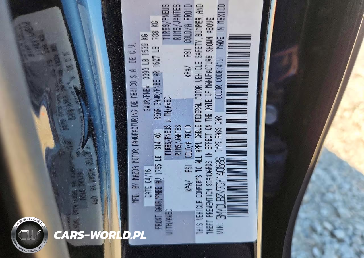 2016 Scion Ia Base VIN:3MYDLBZV7GY140888 - 12
