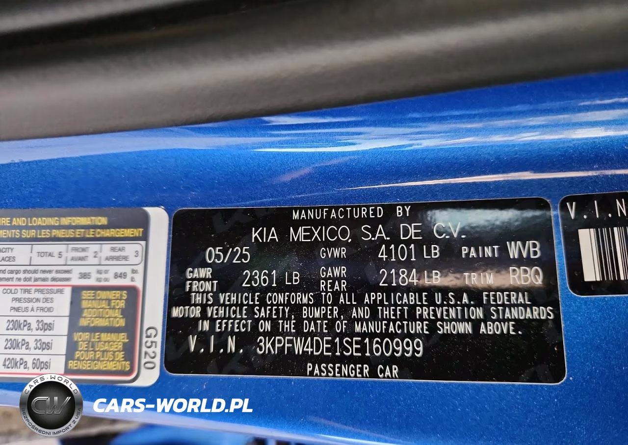 2025 Kia K4 Gt Line VIN:3KPFW4DE1SE160999 - 12