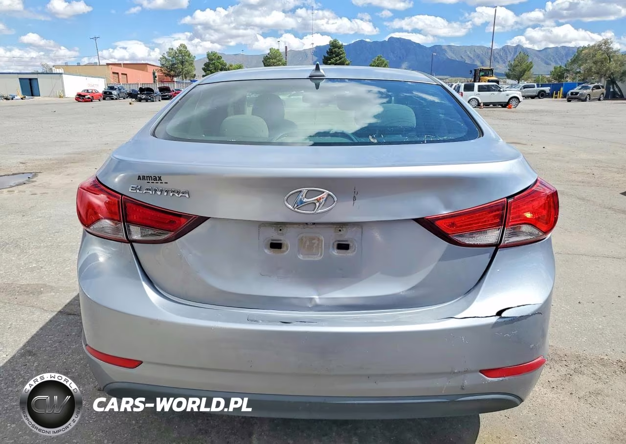 2016 Hyundai Elantra Se VIN:5NPDH4AE5GH771370 - 6