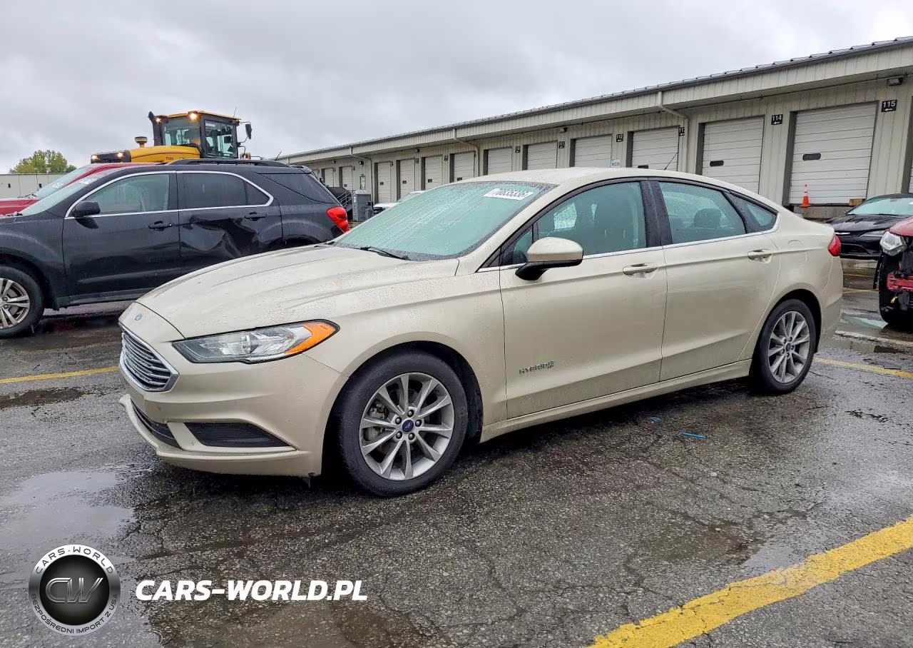 2017 Ford Fusion Se Hybrid VIN:3FA6P0LU8HR381599 - 1