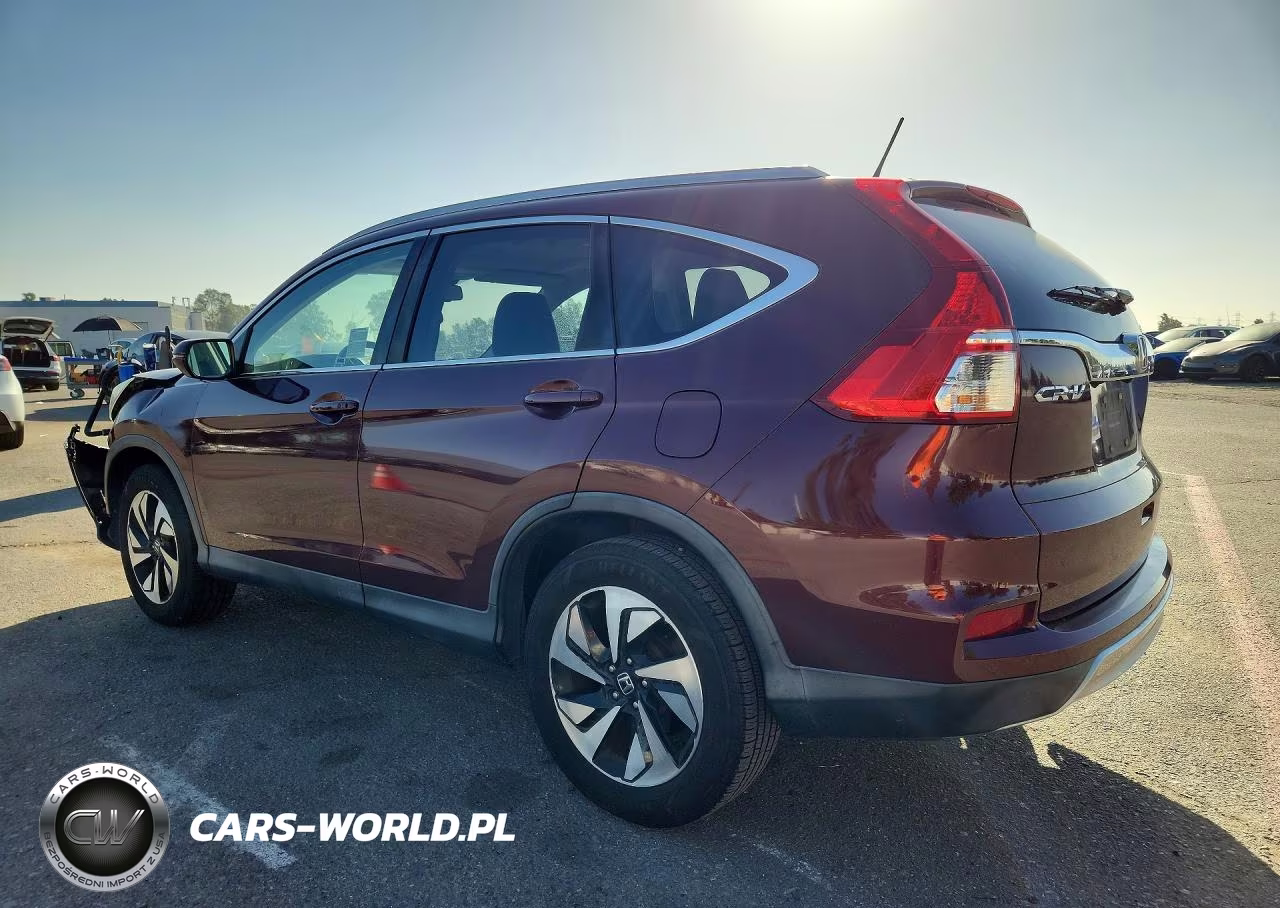 2016 Honda Cr-V Touring VIN:5J6RM3H90GL013642 - 2