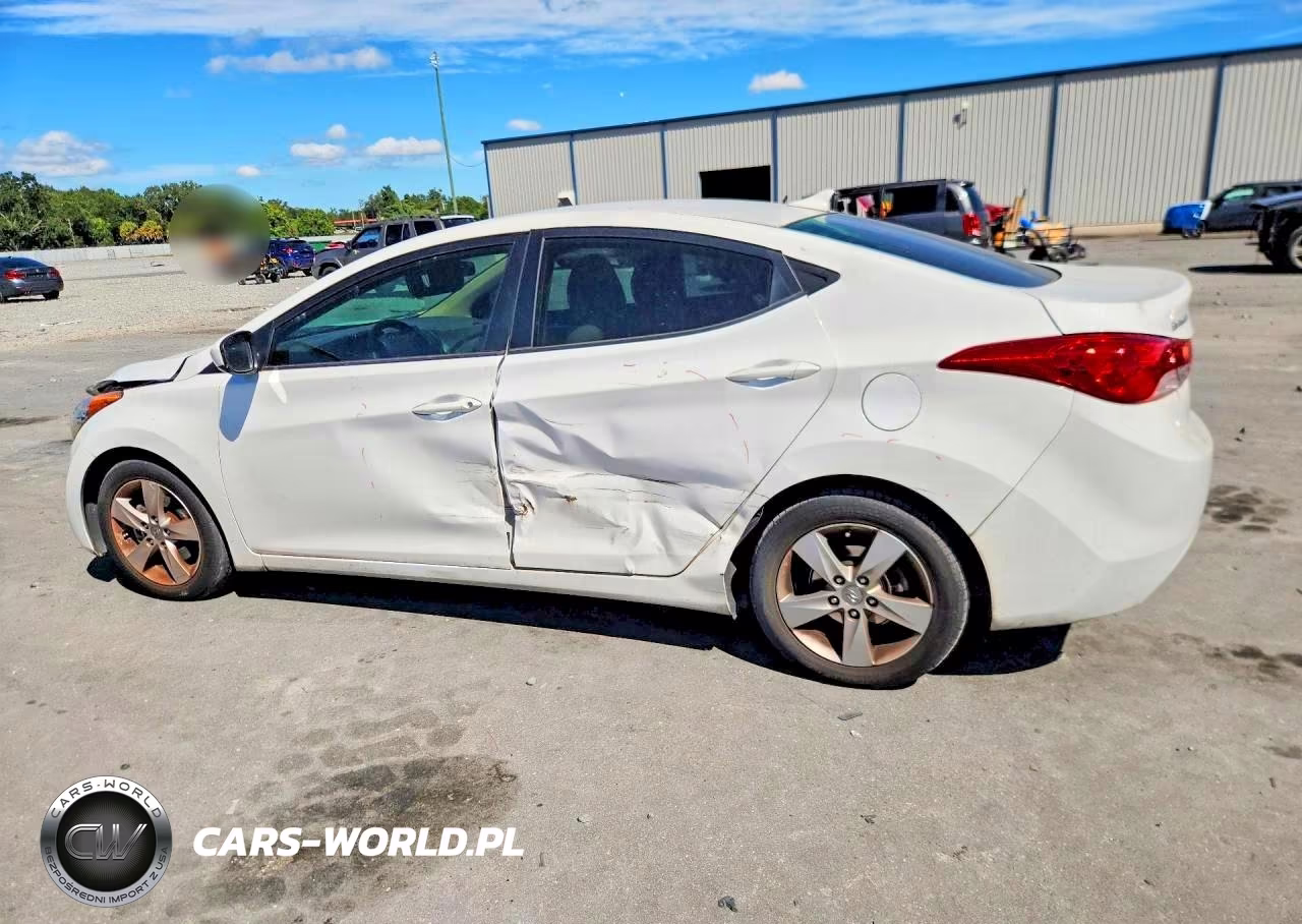 2013 Hyundai Elantra Gls VIN:5NPDH4AE1DH375531 - 2