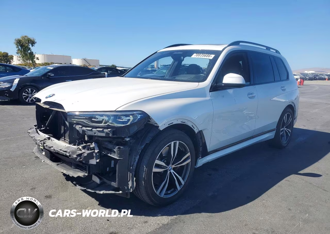 2022 BMW X7 xDrive40I VIN:5UXCW2C09N9L17781 - 1