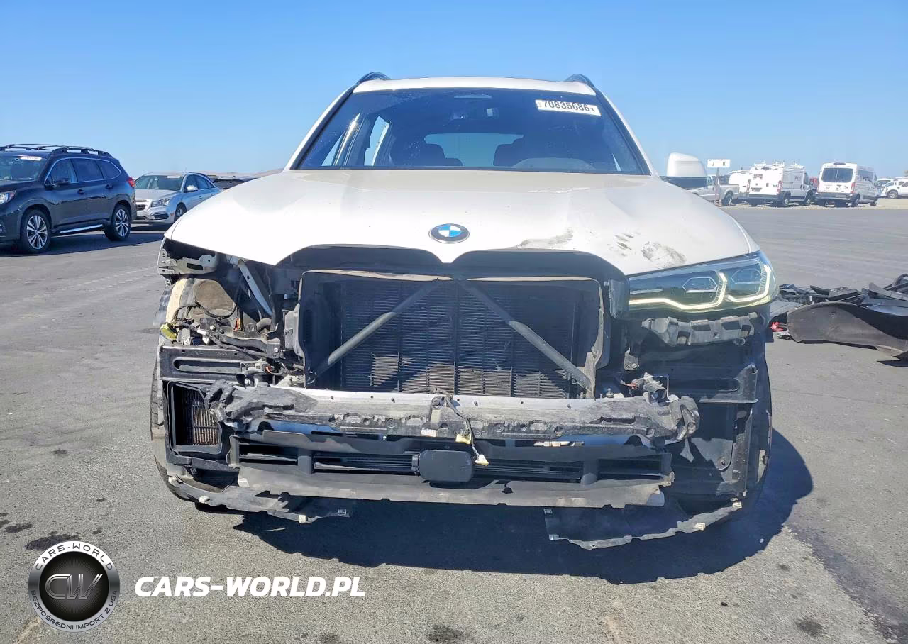 2022 BMW X7 xDrive40I VIN:5UXCW2C09N9L17781 - 5