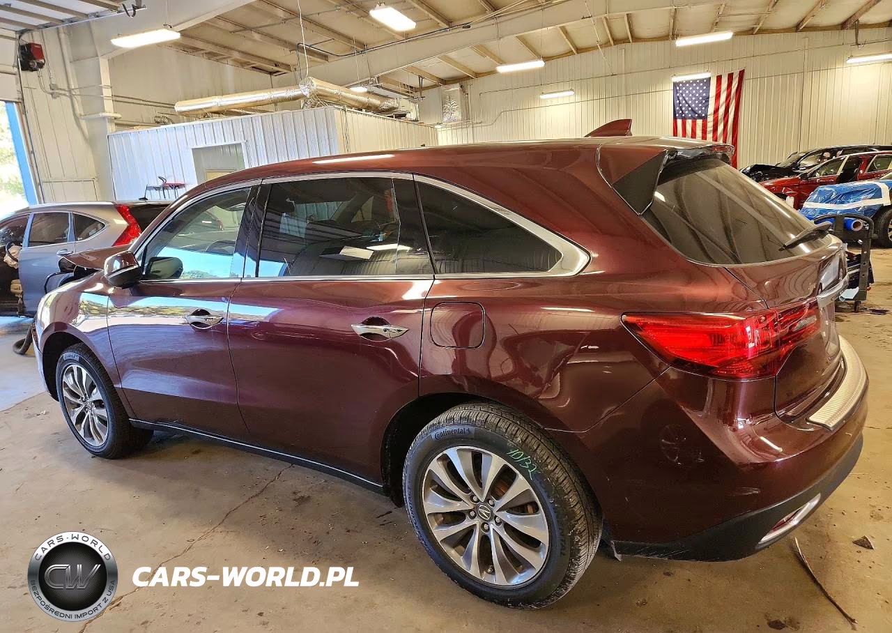 2014 Acura Mdx Technology VIN:5FRYD4H43EB040666 - 2