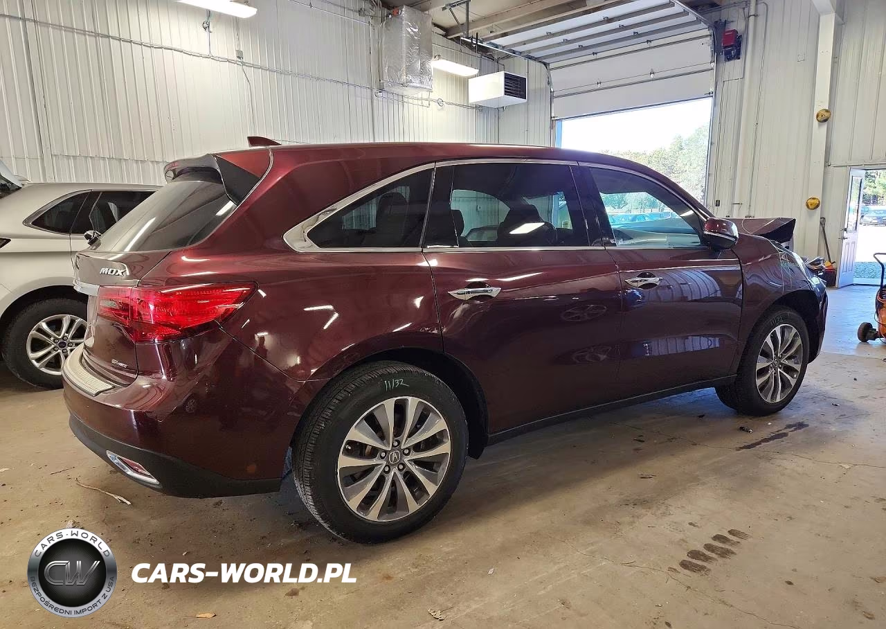 2014 Acura Mdx Technology VIN:5FRYD4H43EB040666 - 3