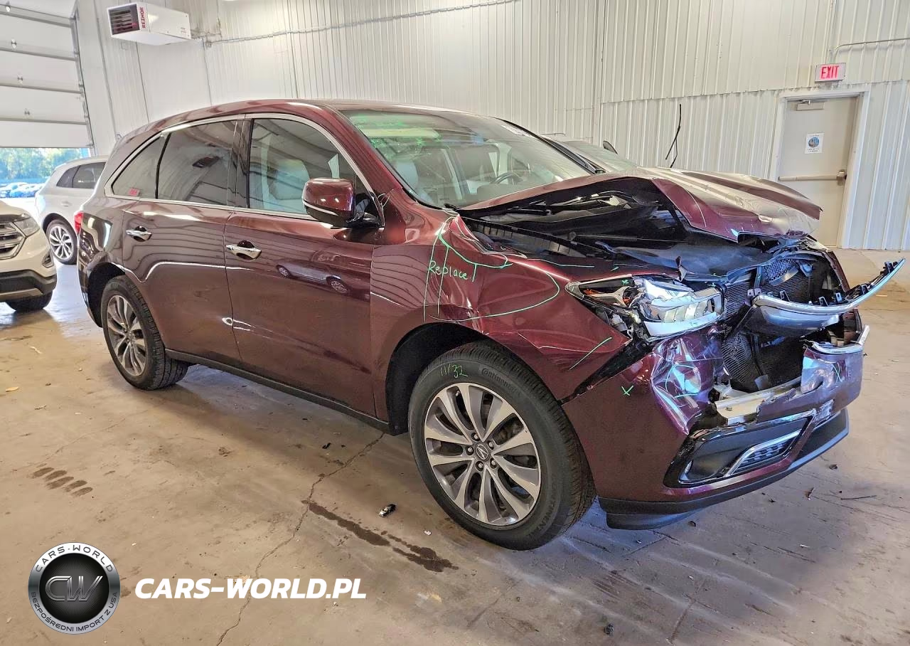 2014 Acura Mdx Technology VIN:5FRYD4H43EB040666 - 4