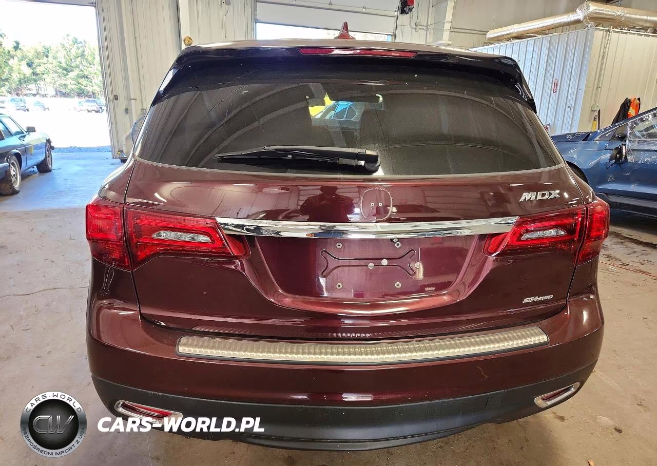 2014 Acura Mdx Technology VIN:5FRYD4H43EB040666 - 6