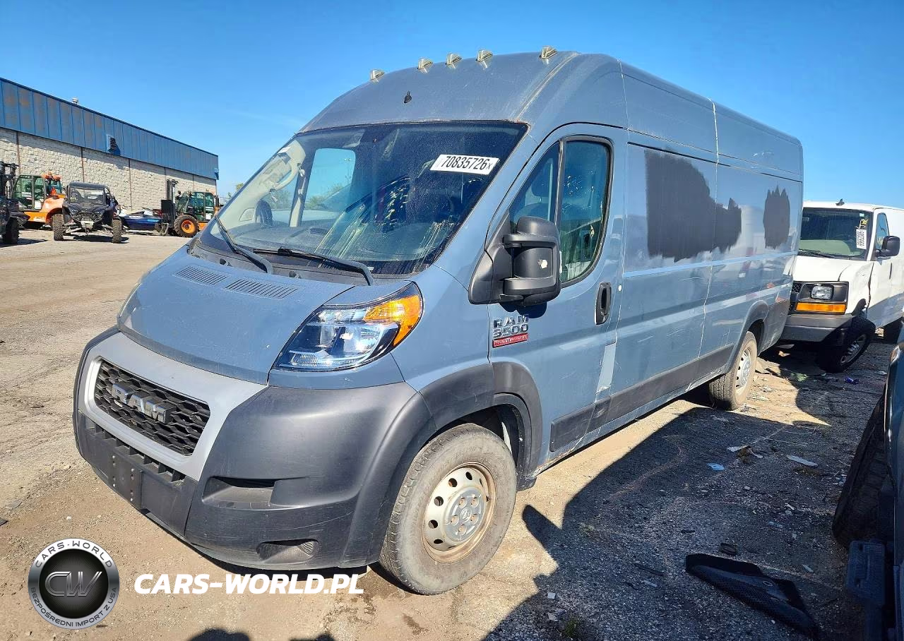 2020 Ram Promaster 3500 Delivery Van VIN:3C6URVJG4LE117423 - 1