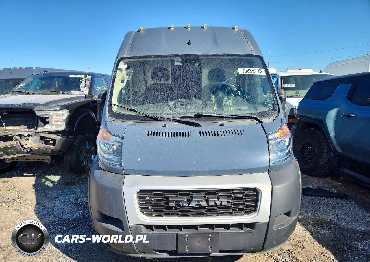 2020 Ram Promaster 3500 Delivery Van VIN:3C6URVJG4LE117423 - 5