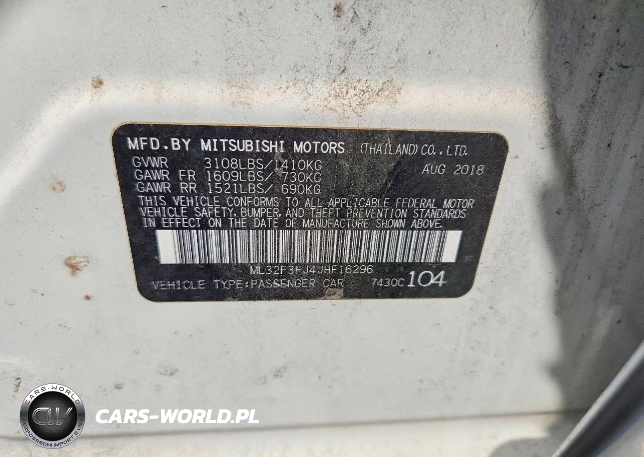 2018 Mitsubishi Mirage G4 Es VIN:ML32F3FJ4JHF16296 - 12