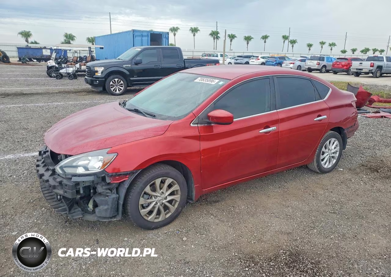 2018 Nissan Sentra Sv VIN:3N1AB7AP4JY298677 - 1