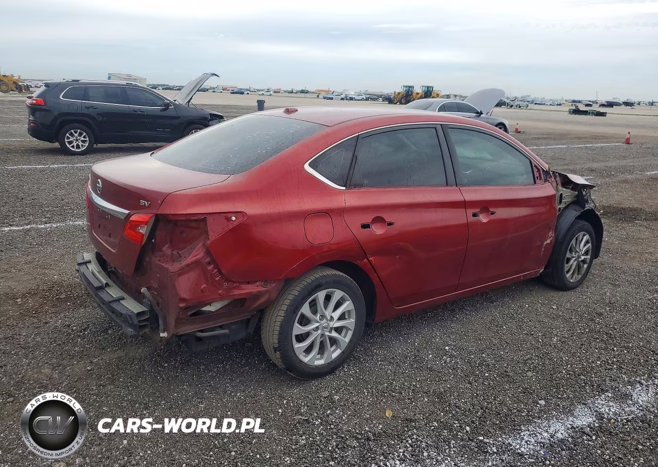 2018 Nissan Sentra Sv VIN:3N1AB7AP4JY298677 - 3