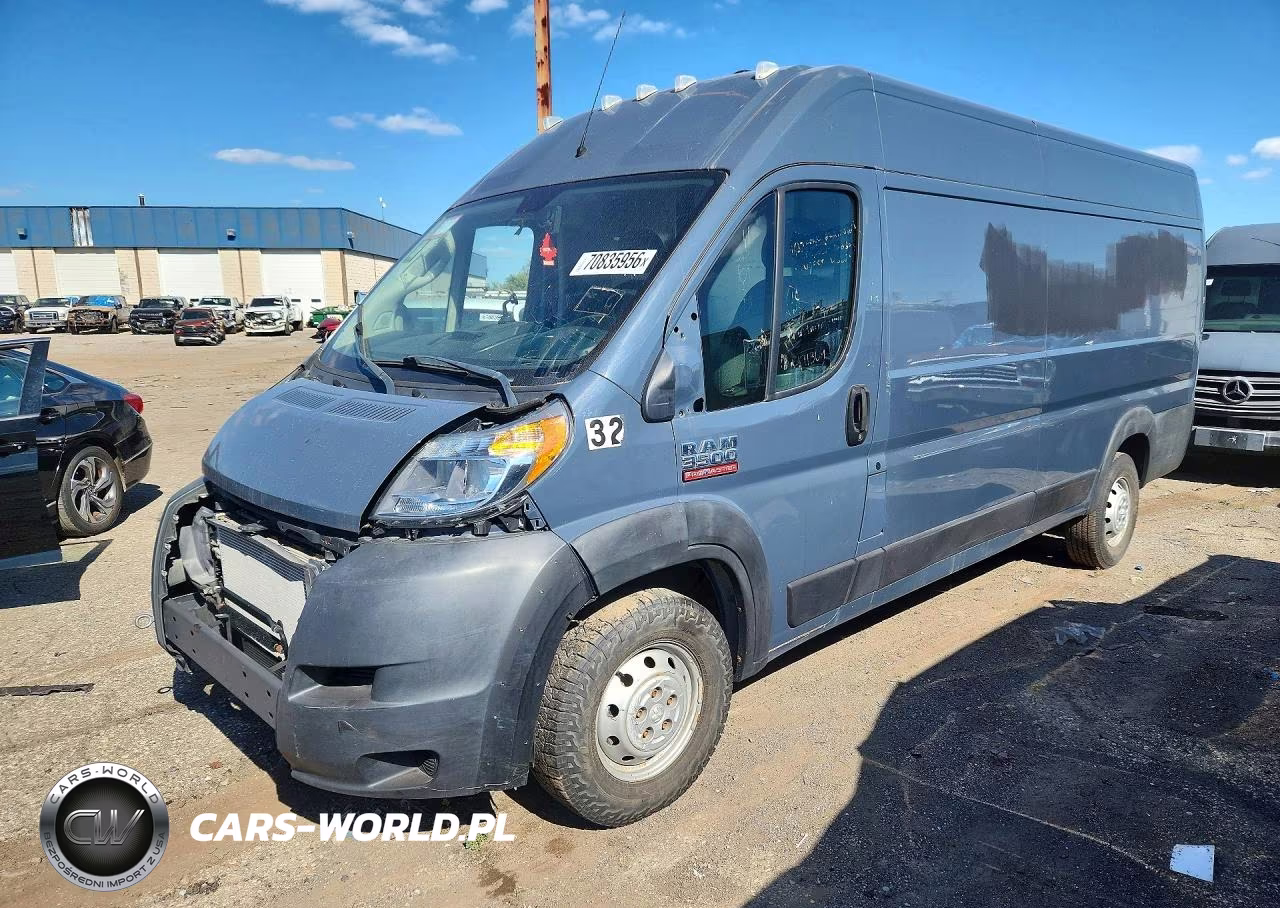 2019 Ram Promaster 3500 Delivery Van VIN:3C6URVJG9KE544630 - 1