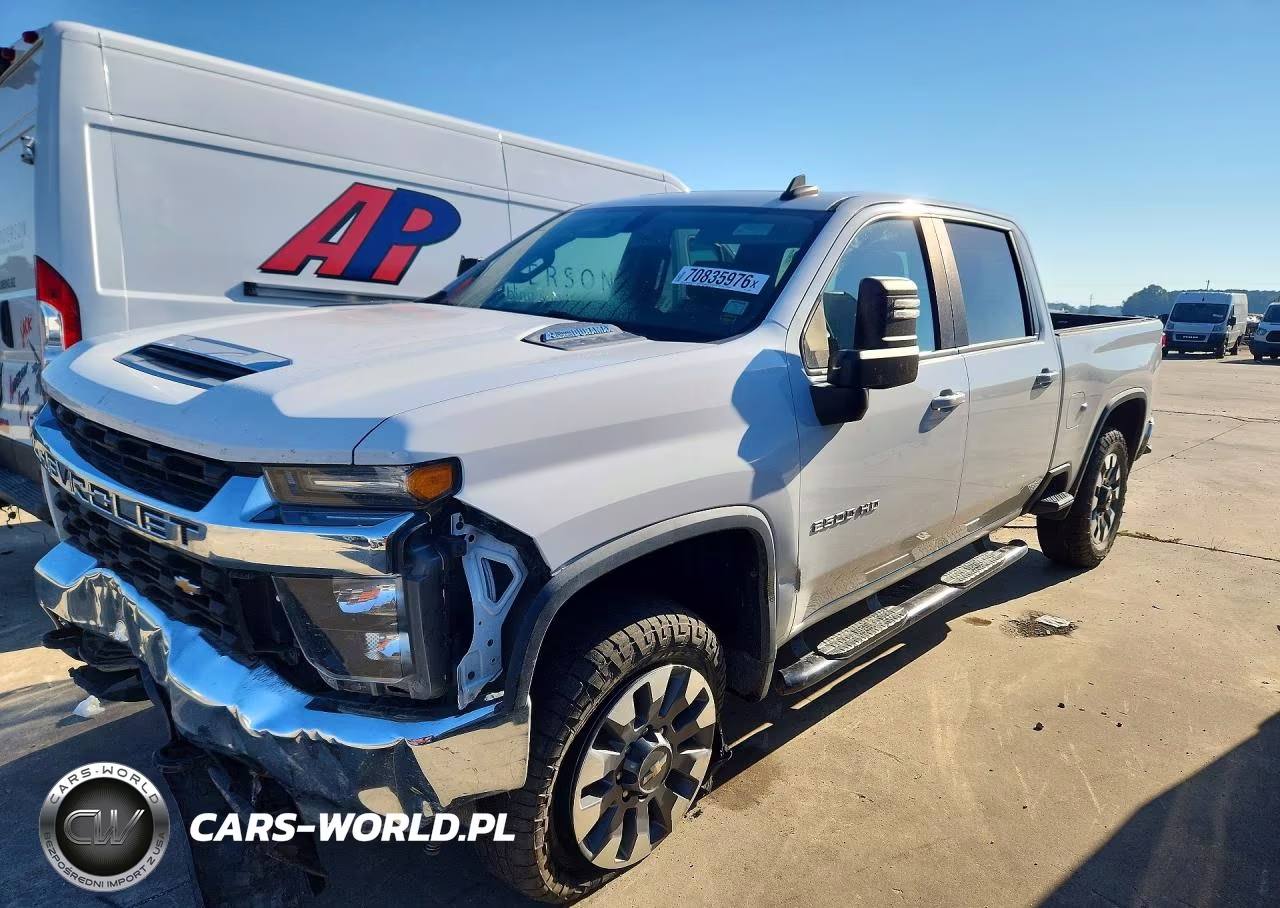 2021 Chevrolet Silverado K2500 Heavy Duty Lt VIN:1GC4YNEY8MF167005 - 1