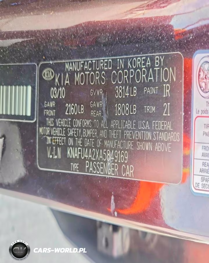 2010 Kia Forte Ex VIN:KNAFU4A2XA5849169 - 12