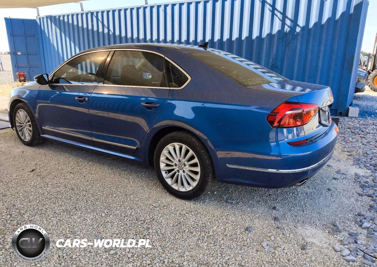 2017 Volkswagen Passat Se VIN:1VWBT7A37HC075299 - 2