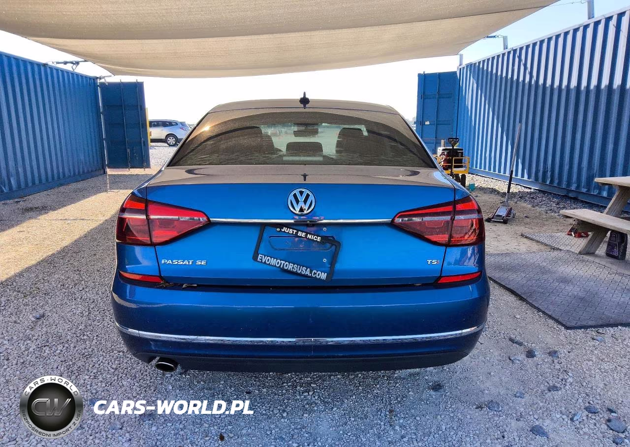 2017 Volkswagen Passat Se VIN:1VWBT7A37HC075299 - 6