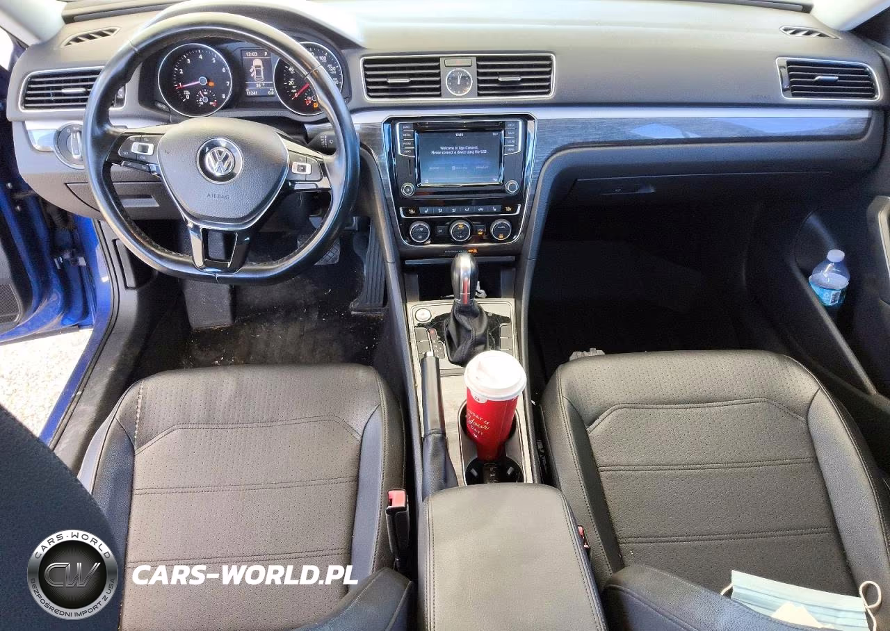 2017 Volkswagen Passat Se VIN:1VWBT7A37HC075299 - 8