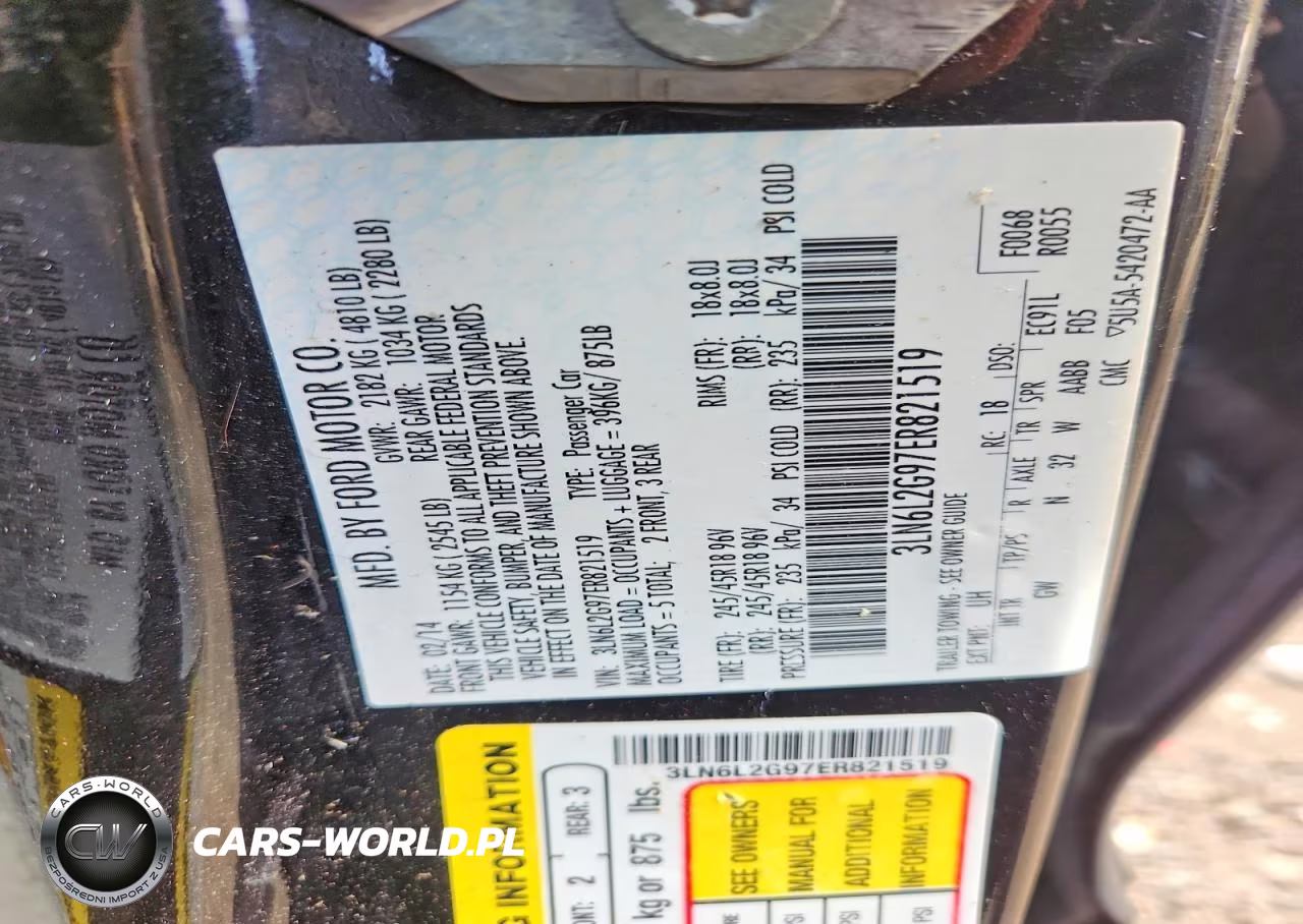 2014 Lincoln Mkz VIN:3LN6L2G97ER821519 - 12