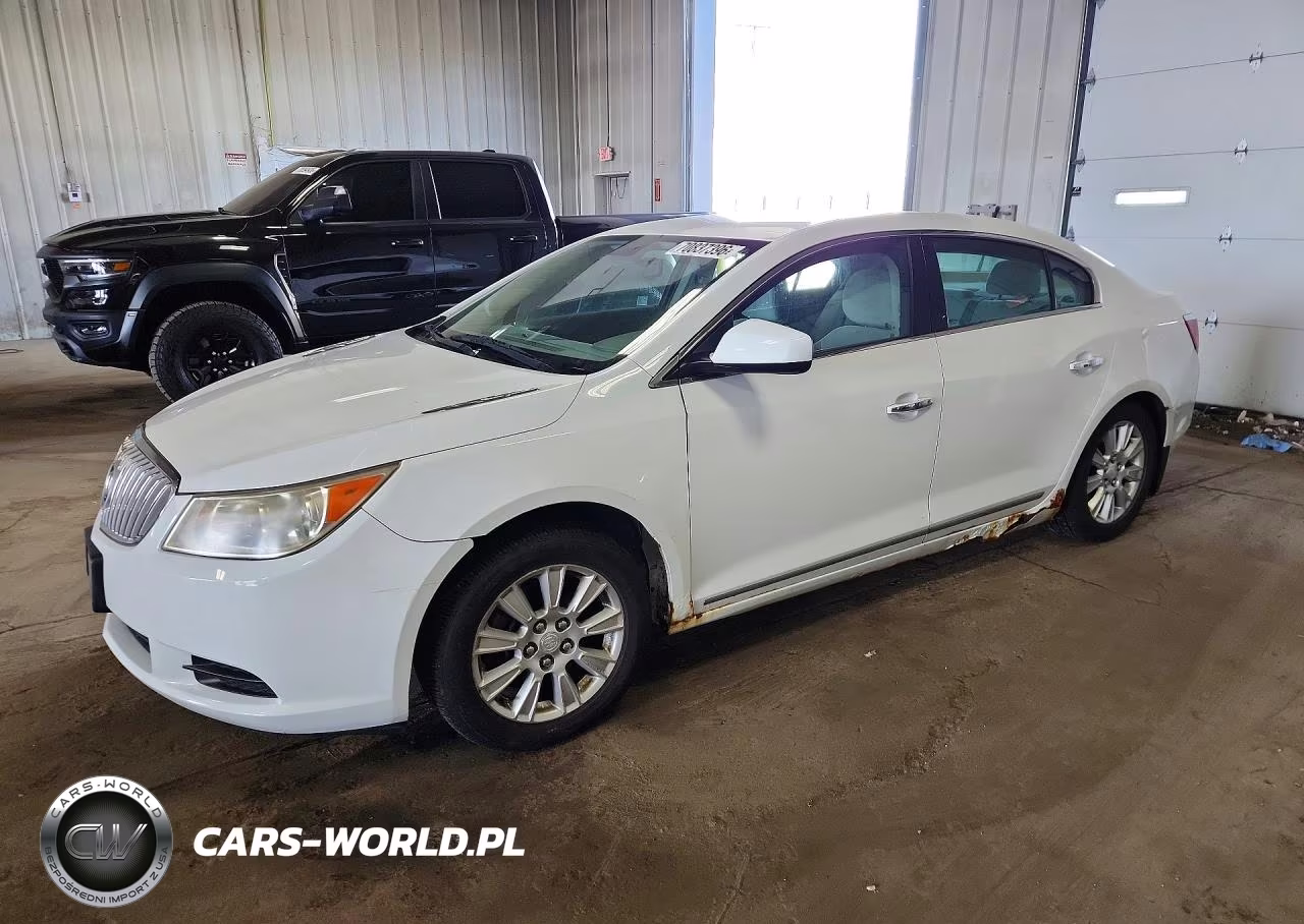 2010 Buick Lacrosse Cx VIN:1G4GB5EG2AF168681 - 1