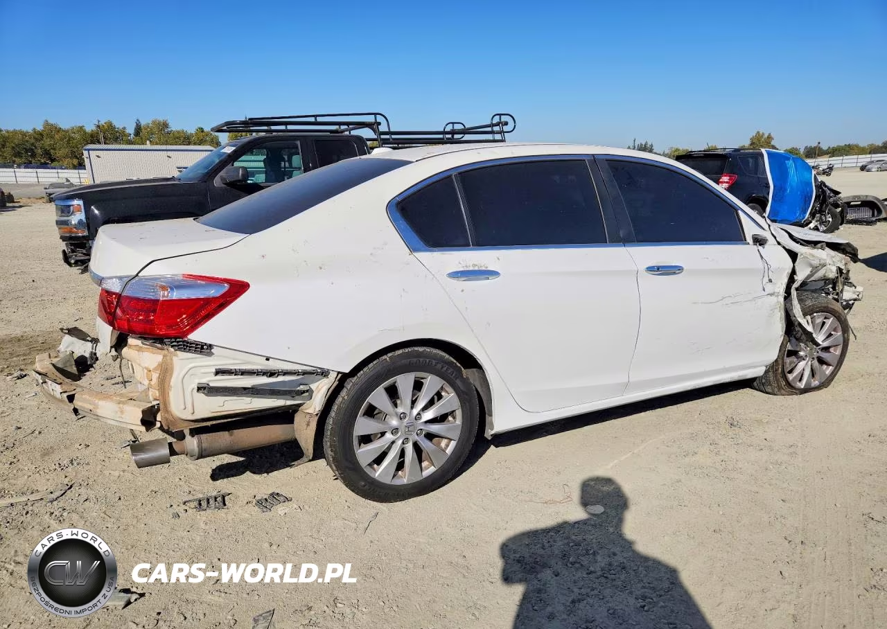 2014 Honda Accord Exl VIN:1HGCR2F80EA077045 - 3