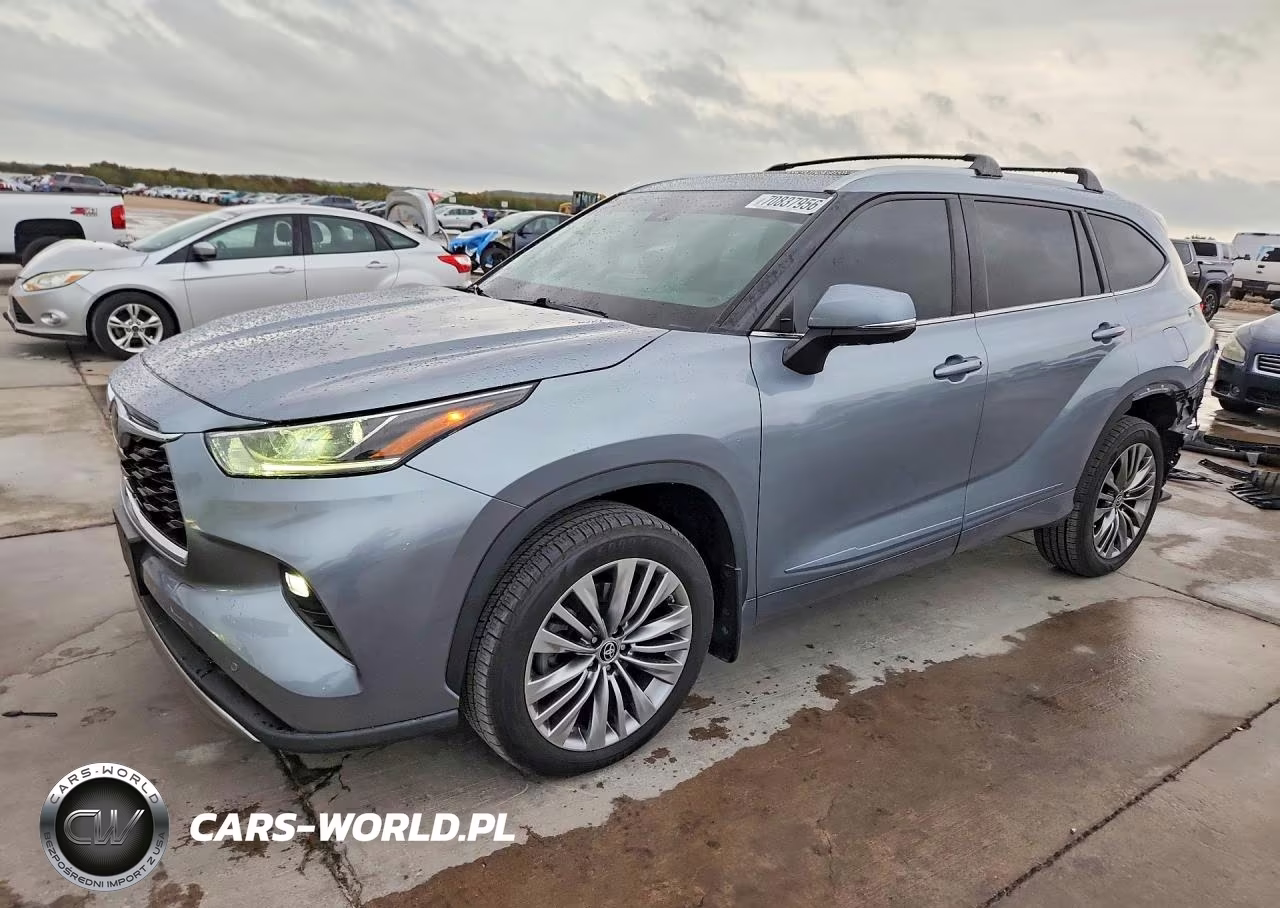 2021 Toyota Highlander Platinum VIN:5TDFZRBH7MS078897 - 1
