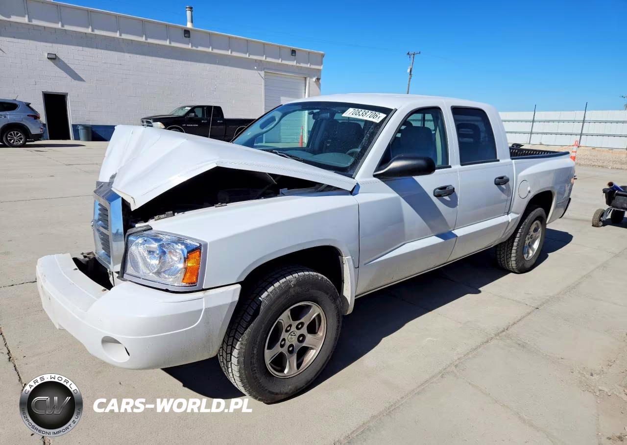 2007 Dodge Dakota Quad Slt VIN:1D7HW48N47S197557 - 1