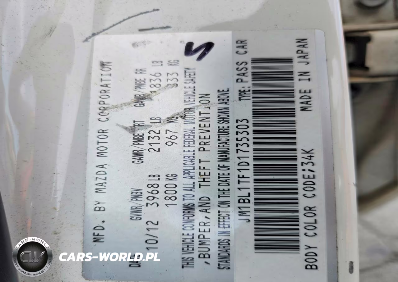 2013 Mazda 3 I VIN:JM1BL1TF1D1735303 - 12