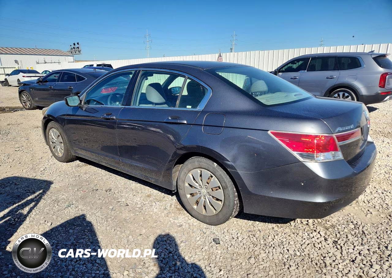 2011 Honda Accord Lx VIN:1HGCP2F34BA077460 - 2