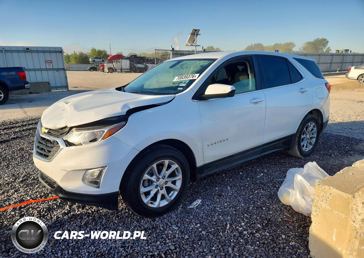 2021 Chevrolet Equinox Lt VIN:3GNAXKEV8MS102037 - 1