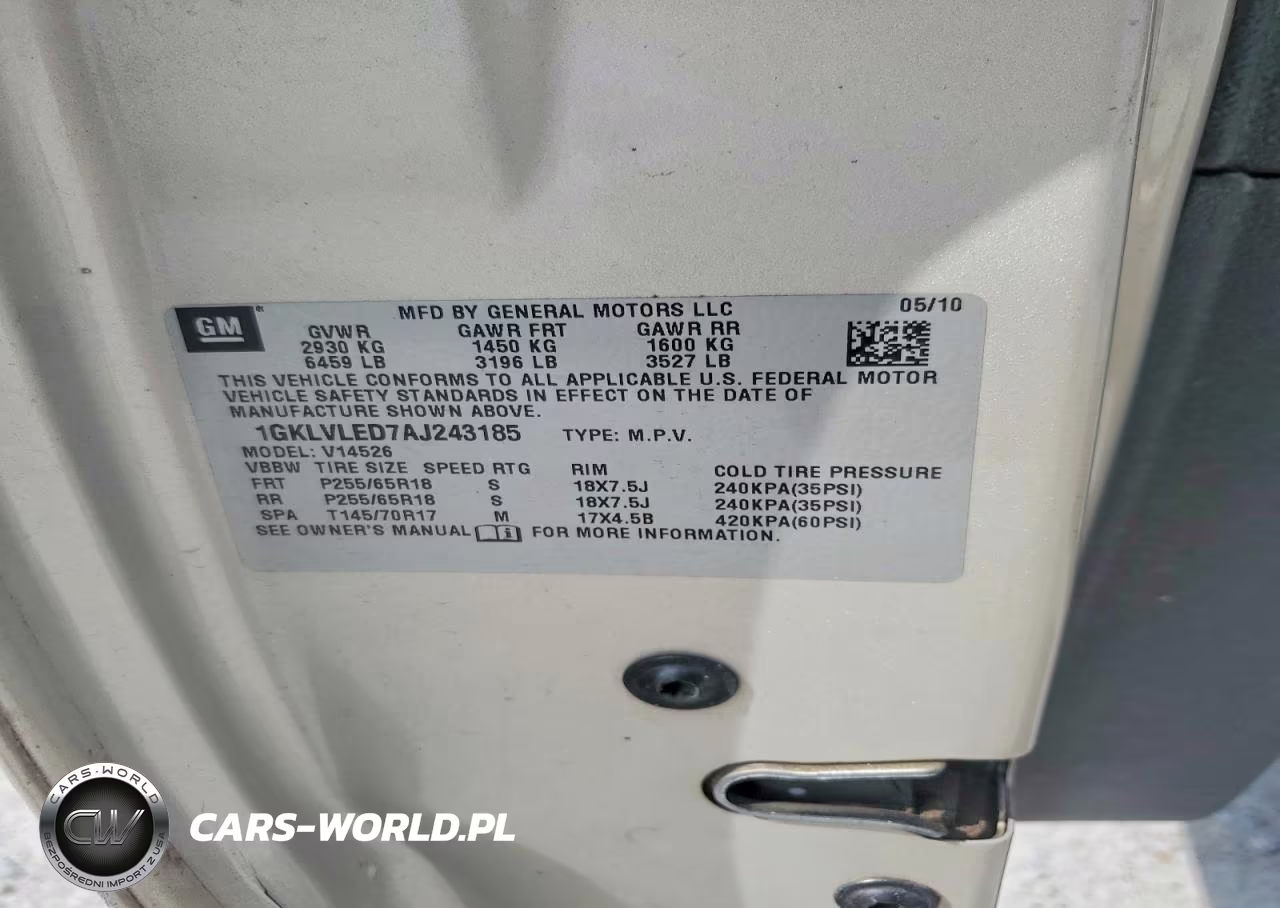 2010 GMC Acadia Sle VIN:1GKLVLED7AJ243185 - 13