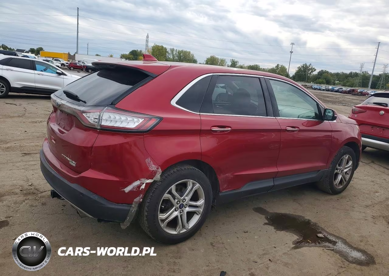 2017 Ford Edge Titanium VIN:2FMPK3K93HBB14604 - 3