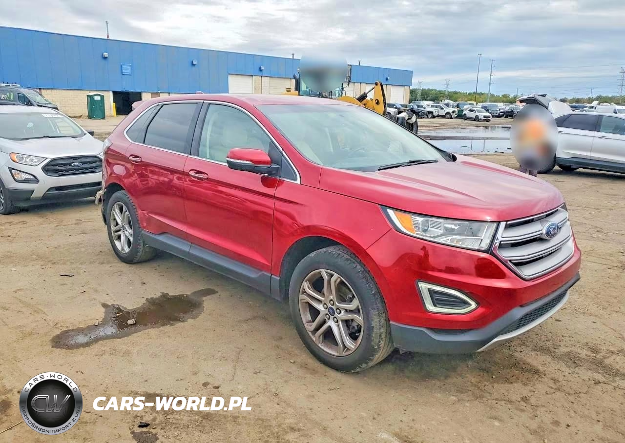 2017 Ford Edge Titanium VIN:2FMPK3K93HBB14604 - 4