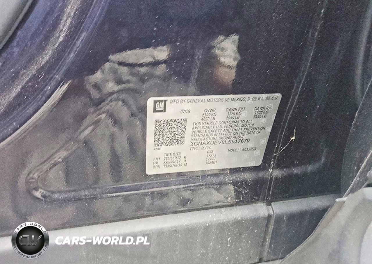 2020 Chevrolet Equinox Lt VIN:3GNAXUEV9LS517670 - 14