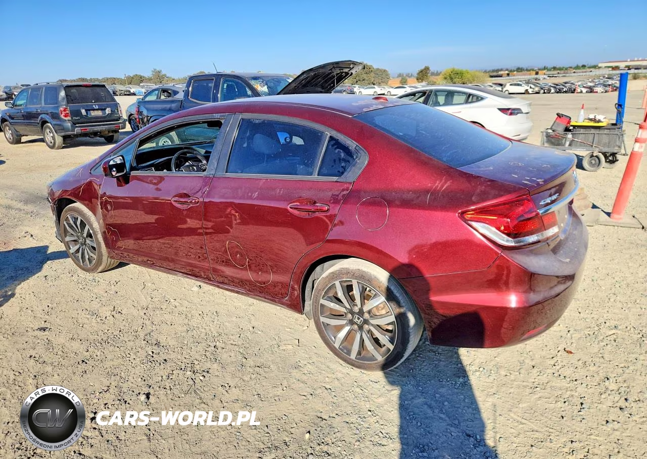 2015 Honda Civic Exl VIN:19XFB2F96FE203366 - 2